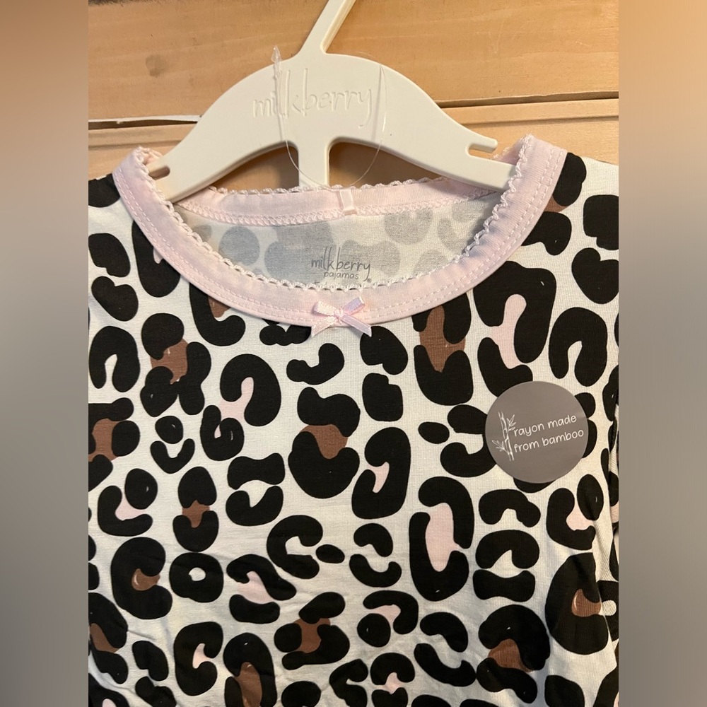Milkberry NWT Set of 3 PC Bamboo Pajamas Loungewear 5T sensitive skin